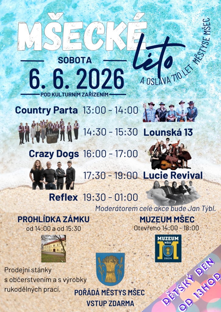 Pozvánka na&nbsp;mšecké léto 2026