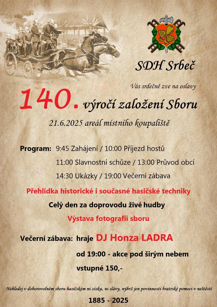 140: výročí plakát